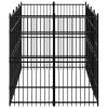 Outdoor Dog Kennel Steel 79.3 ft¬≤