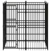 Outdoor Dog Kennel Steel 39.7 ft¬≤